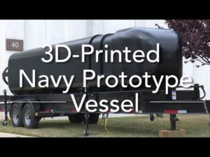 Navy 3D Prints First Submersible Hull