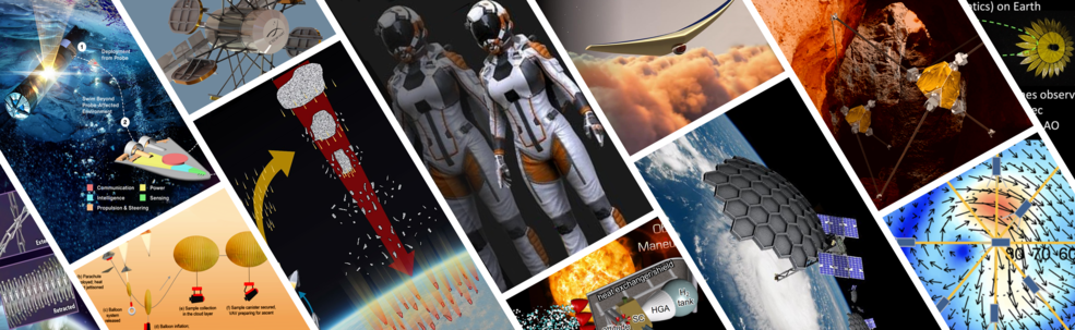 Several of the projects selected for NASA's NIAC 2022 Phase I and Phase II.