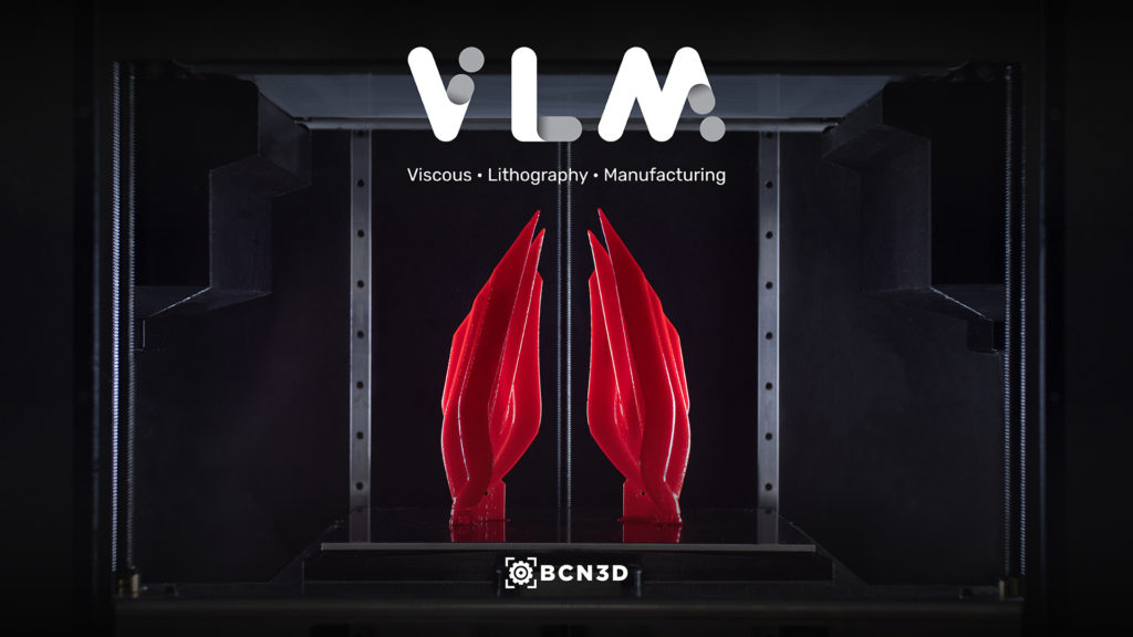 BCN3D's new Viscous Lithography Manufacturing (VLM).