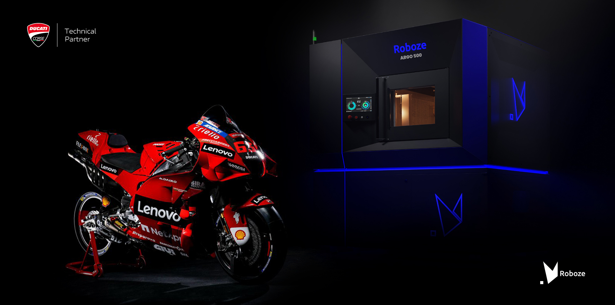 Volkswagen’s Ducati to Use Roboze 3D Printing on Superbikes – 3DPrint.com