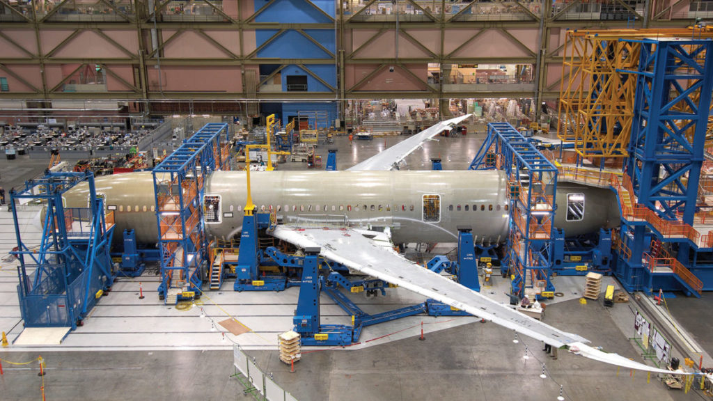 Making 3D-printed parts for Boeing 787s.