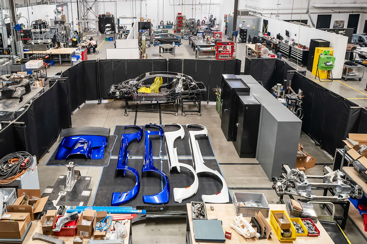 A look at the Divergent 3D factory. Image courtesy of Marc Weisberg.