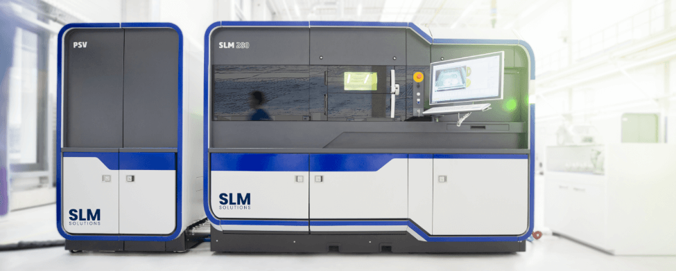 SLM Solutions 3D printers.