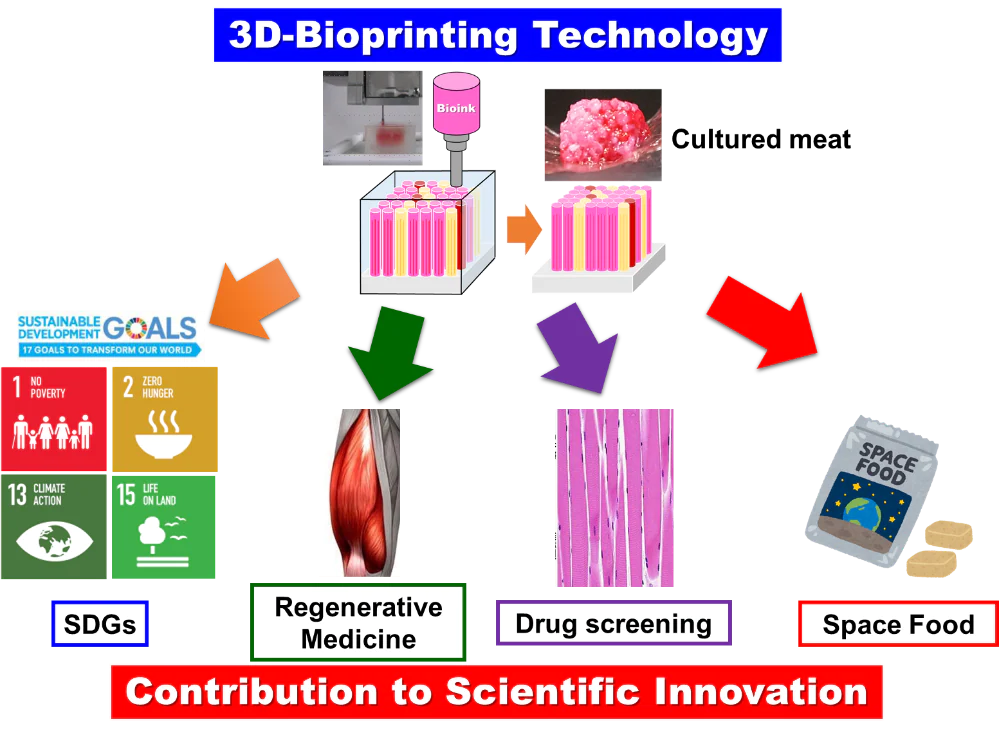 Scientific and technological development based on 3D printing technology.