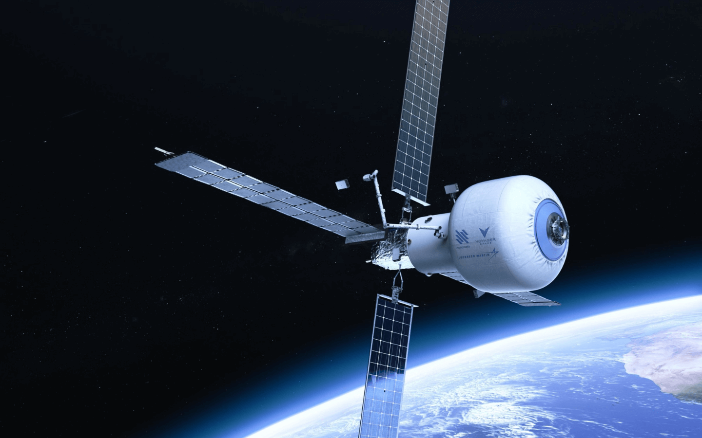 Starlab, the planned LEO (Low Earth Orbit) space station designed by Nanoracks for commercial space activities.