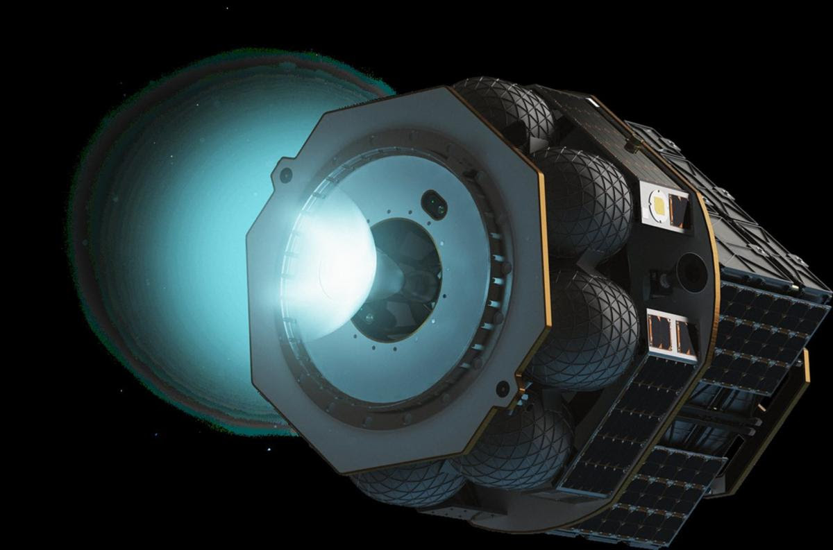 Launcher’s Orbiter satellite transfer vehicle and platform.