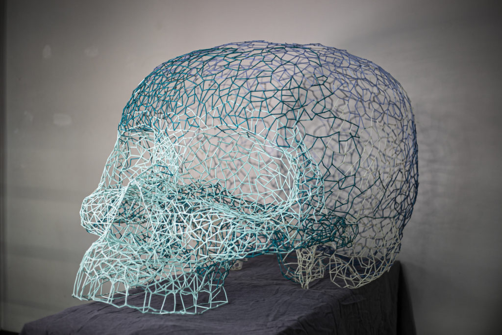 3D Printed Skull Lights Up DefCon - 3DPrint.com | The Voice of 3D Printing / Additive Manufacturing