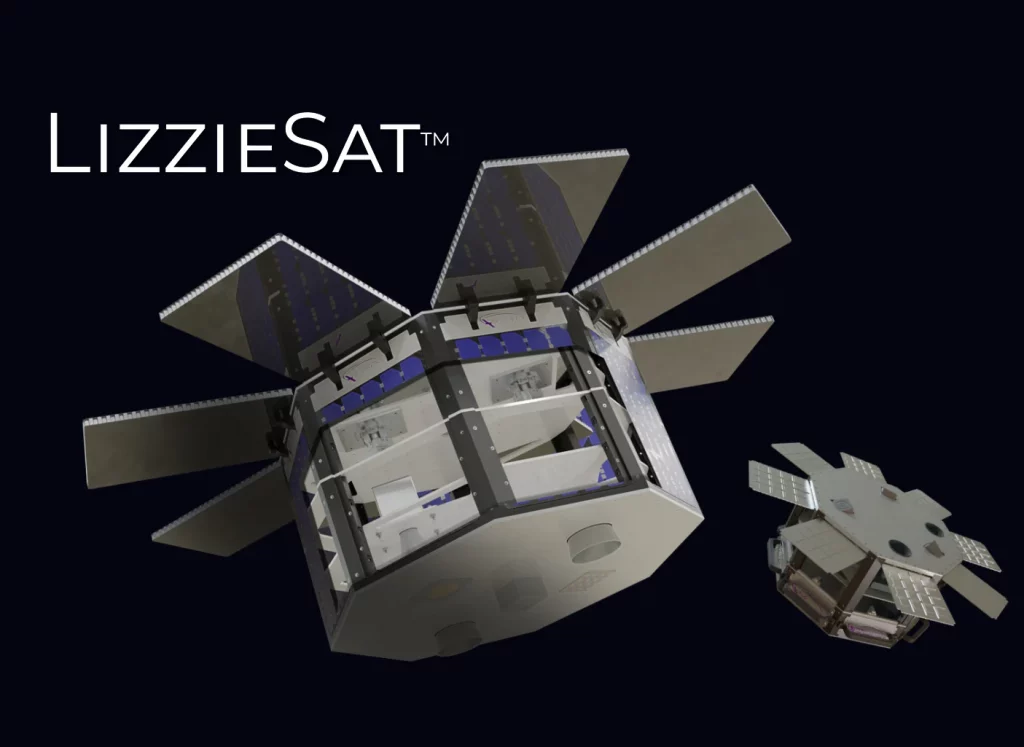 Sidus Space's LizzieSat hybrid 3D printed satellite.