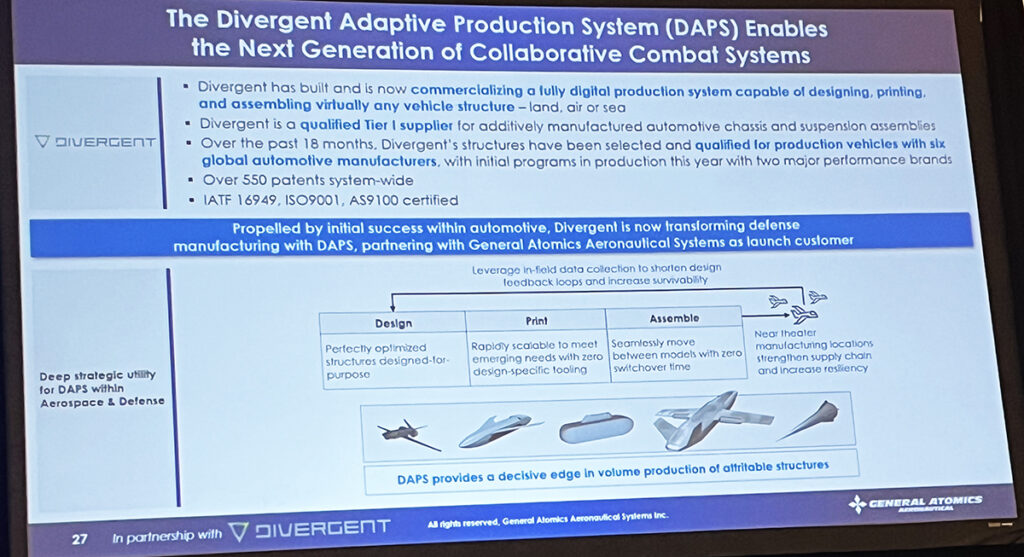 Divergent & GA-ASI: How Connecting at AMUG Led to an Important Industry Partnership3DPrint.com | Additive Manufacturing Business 7 divergent 3D printing drone general atomics