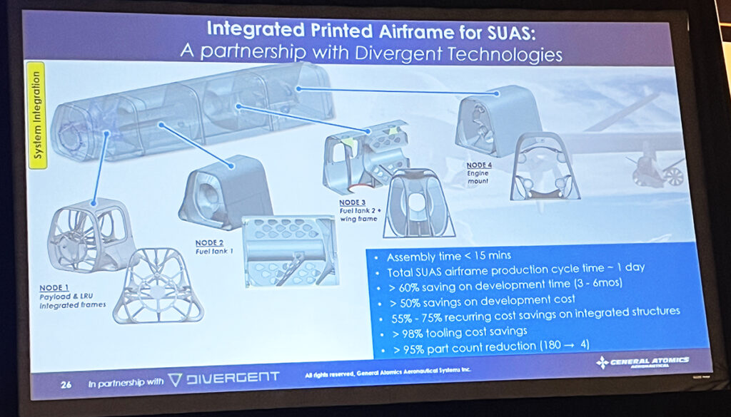 Divergent & GA-ASI: How Connecting at AMUG Led to an Important Industry Partnership3DPrint.com | Additive Manufacturing Business 5 divergent 3D printing drone general atomics 2