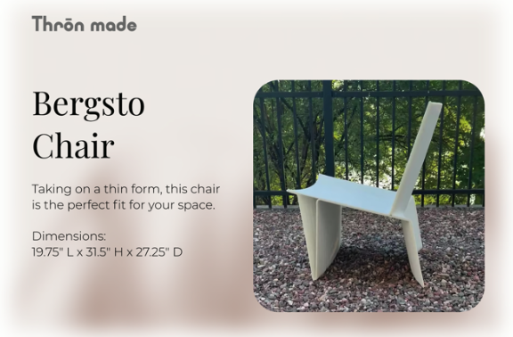 Thrōn made Launches Kickstarter Campaign for 3D Printed Furniture Made with Recycled Material3DPrint.com | Additive Manufacturing Business 3 Screenshot 2025 09 13 at 7.30.53%E2%80%AFPM
