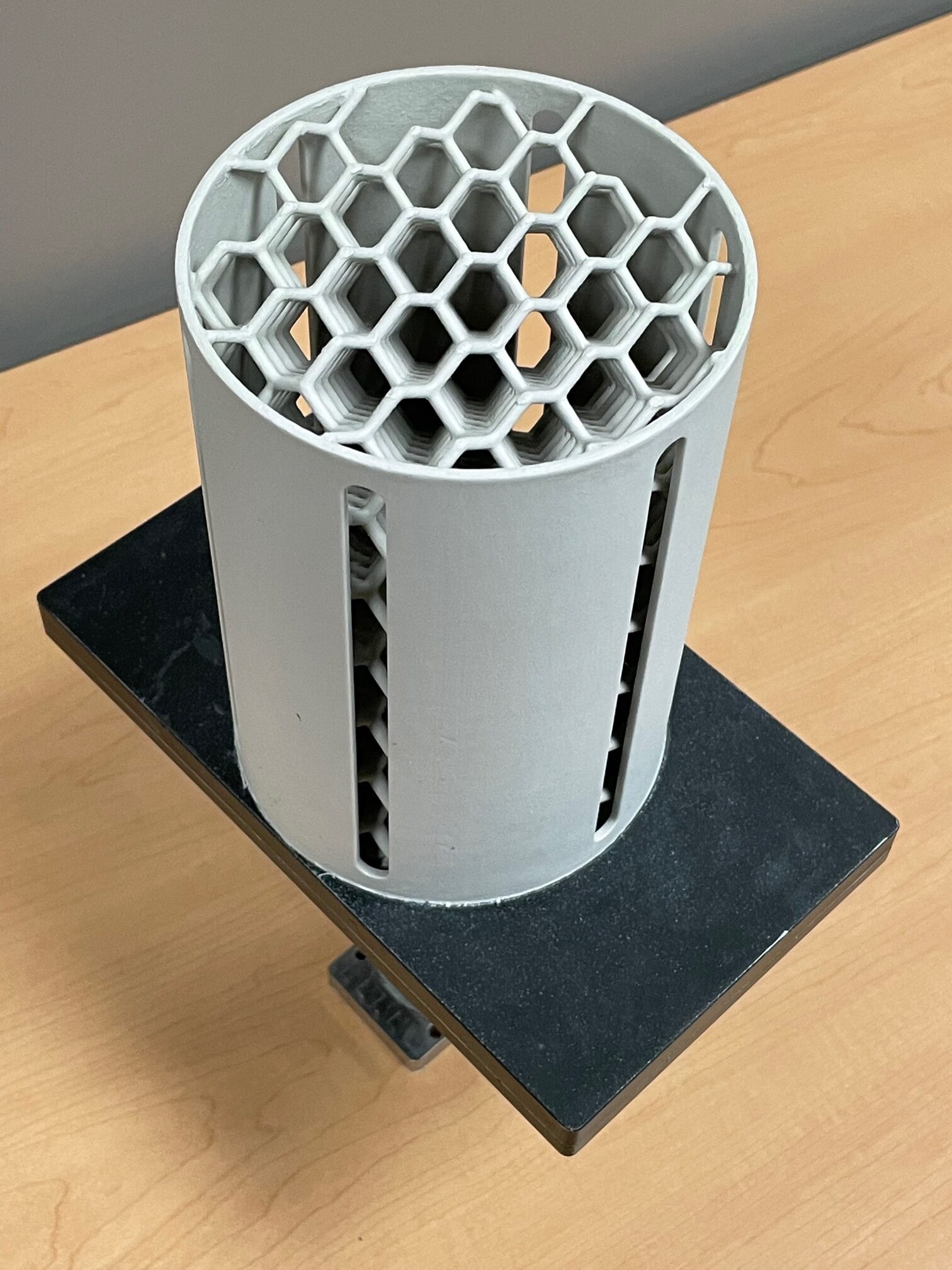 Tethon 3D Acquires Fortify IP to Target RF and Defense Applications3DPrint.com | Additive Manufacturing Business 4 Aluminum Silicate Steam Cooling Heat Transfer Device on Fortify Build Plate rotated
