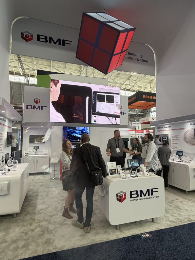 Medical, Electronics, & Semiconductors: Detailed 3D Prints at RAPID 2026 with Boston Micro Fabrication & Lithoz