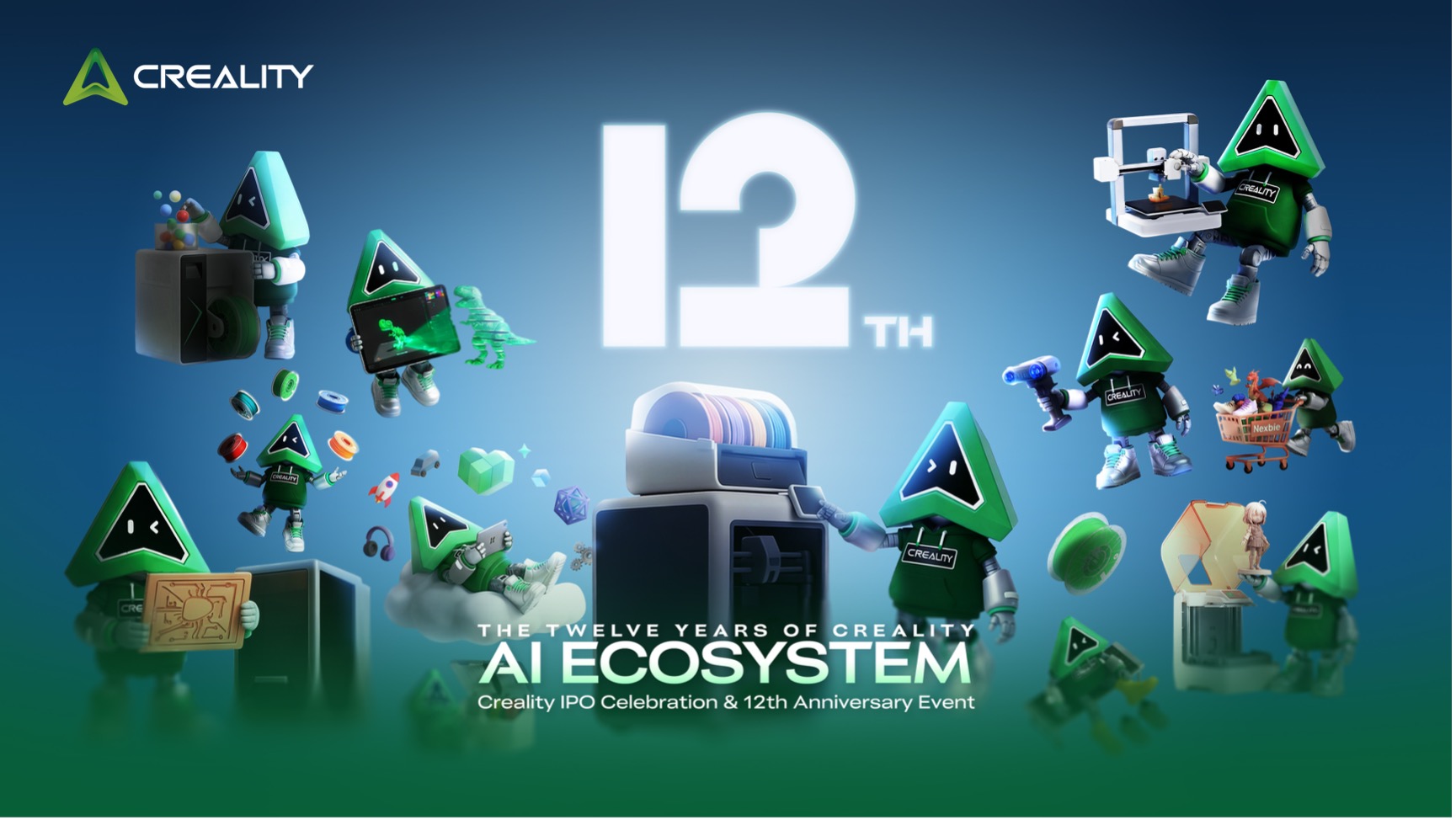 Creality Marks 12 Years with KliTek and AI-Powered Ecosystem Expansion