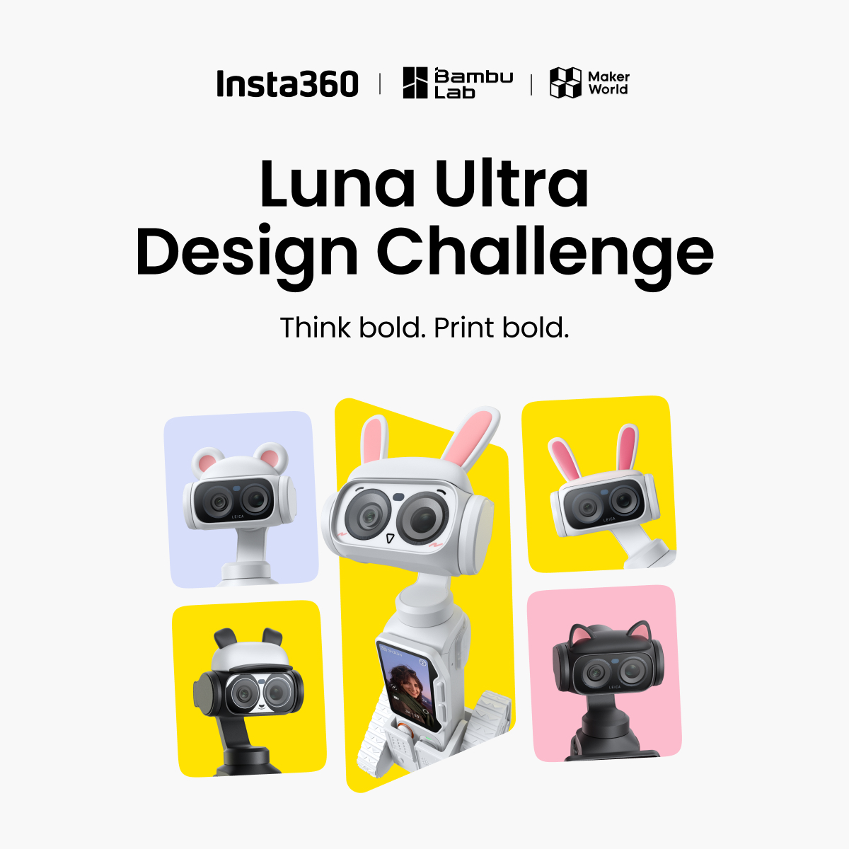 Bambu Lab and Insta360 Invite Makers to Build Custom Camera Gear - 3DPrint.com | Additive Manufacturing Business