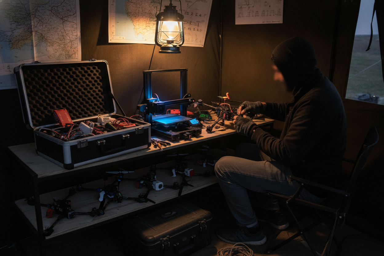 Austrian 3D Printed Drone Startup DropForce is Selling Distributed Production